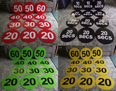 Numbered Plastic Discs Tags And Tokens