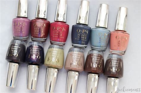 Opi Iceland Collection Swatches Fallwinter 2017 Jackiemontt