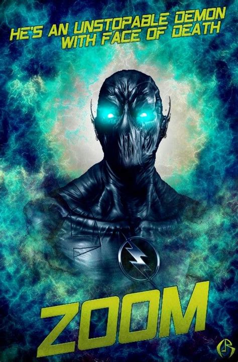 Zoom Fanart Poster Cw Theflash Fastest Man Alive Dc Comics Dc