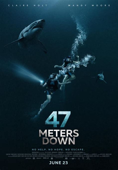 47 Meters Down Movie Large Poster