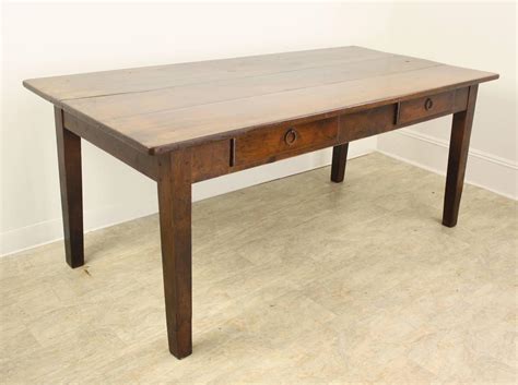 Find great deals on ebay for antique drawer table. Antique Two-Drawer French Cherry Dining Table at 1stdibs