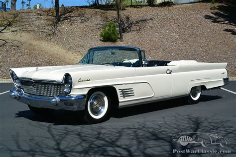 Car Lincoln Continental Mark V Convertible 1960 For Sale Postwarclassic
