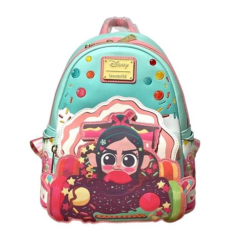 Modern Pinup Exclusive Loungefly Wreck It Ralph Vanellope Race Car Mini Backpack In 2022