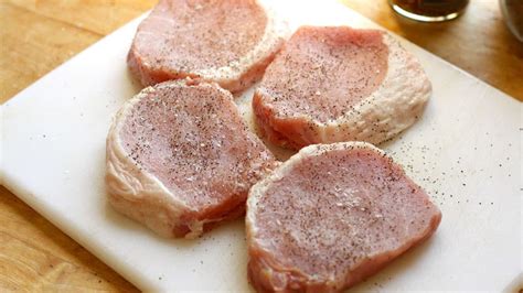 For example, a thinly sliced pork chop cooked on the grill is going to be ready to eat faster than a thicker chop heated the same way. How to Cook Pork Chops from Pillsbury.com