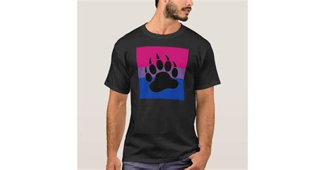 Bisexual Bear Pride T Shirt Zazzle