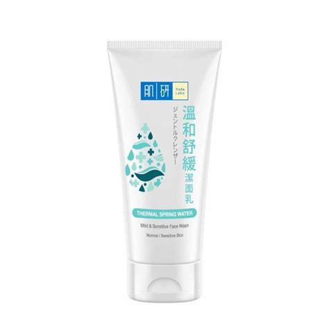 It's free of allergens, gluten, sulfates, parabens, polyethylene glycol (peg) and. Hada Labo Mild & Sensitive Face Wash (Thermal Spring Water ...
