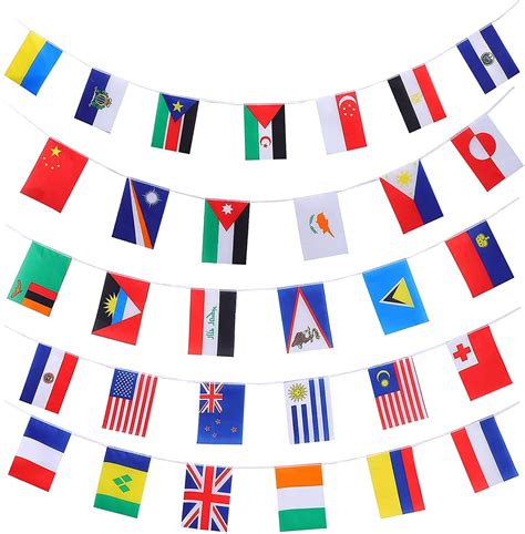 Buy 100 Countries String S International Bunting Pennant Banner World S
