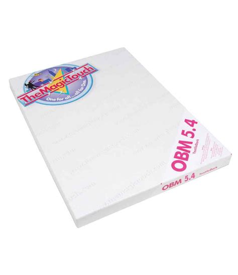 Themagictouch Obm 54 Dark Fabric Transfer Paper 50 Sheets Vegavend
