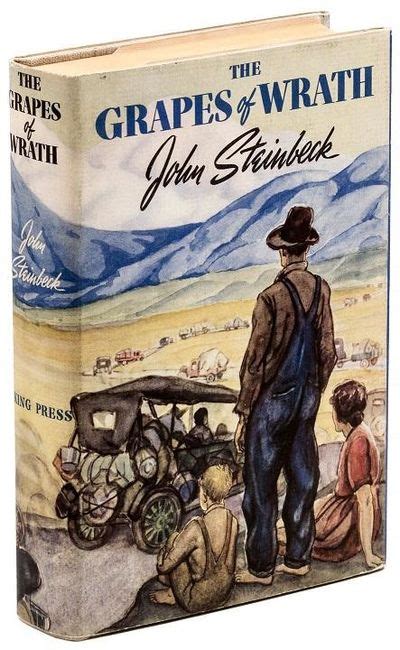 The Grapes Of Wrath By John Steinbeck 1st Edition 1939 From