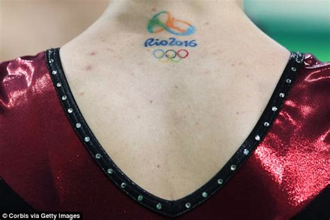 Athletes Flaunt Patriotic Tattoos And Tributes During The Olympic Games Daily Mail Online