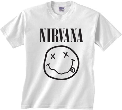 Buy White Nirvana T Shirt In Stock