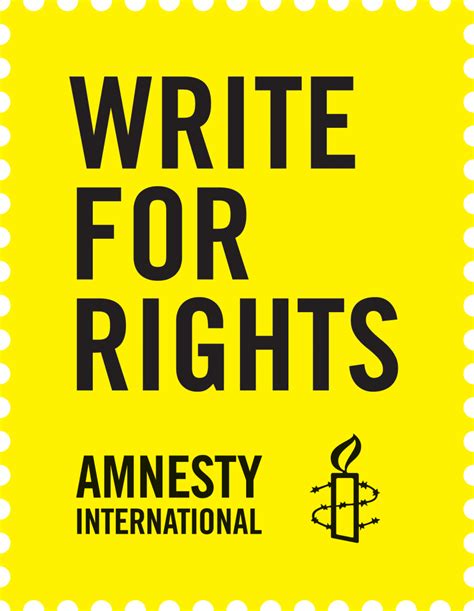Amnesty International Madison 139 Write For Rights 2015 Write A