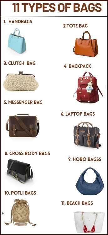 11 Different Types Of Bags You Should Have In Your Wardrobe