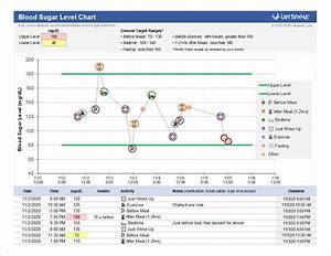 Free Blood Sugar Chart For Excel Track Your Blood Sugar Level
