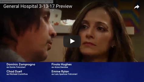 WATCH: General Hospital Preview Video Monday, March 13 - Soap Opera Spy