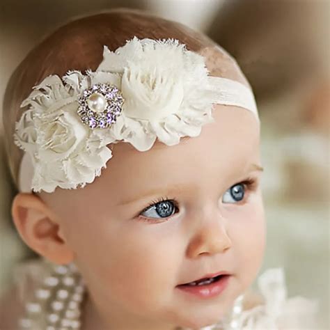 1 Piece Headwrap Flower Floral Baby Headbands Headwear Girls Hair Bow