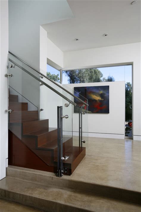 Stair Detail Modern Staircase Los Angeles By Equinox