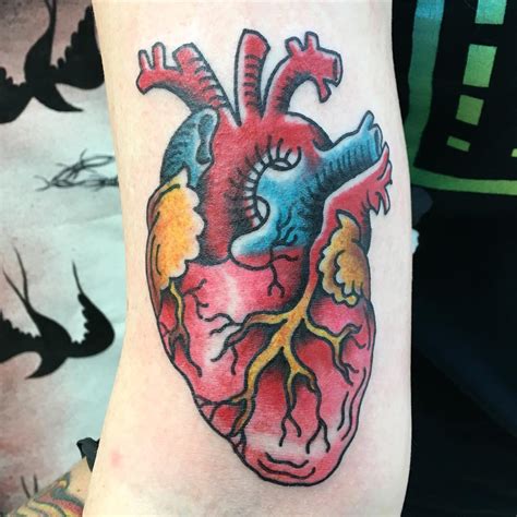 Anatomical heart tattoo sleeve tattoos body art tattoos heart tattoo cool tattoos best tattoo designs picture tattoos tattoo styles pattern tattoo. 110+ Best Anatomical Heart Tattoo Designs & Meanings - (2019)