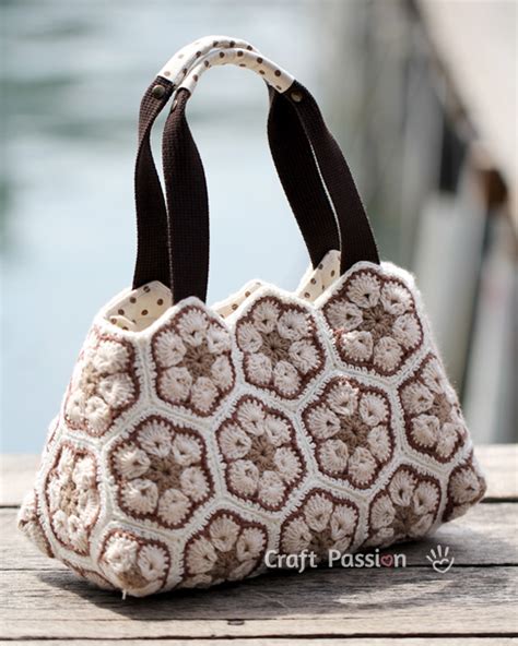 African Flower Purse Pattern And Tutorial Part 2 Craft Passion