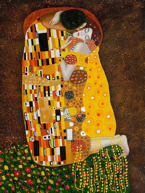 The Kiss Painting By Gustav Klimt Images And Pictures Becuo