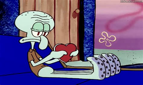 This Is You On Valentines Day And Also Every Other Day Squidward Tentacles Squidward Spongebob