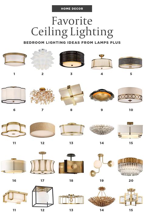 Types Of Light Fixtures In The Ceiling Home Interior Design