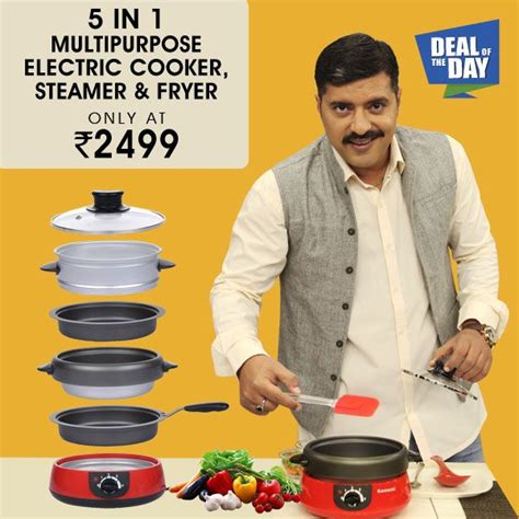 Made of the master chef brand, the quality and durability is certified and the stylish de. Save your time in kitchen with this electric master chef ...