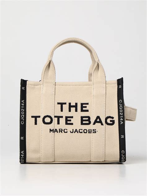 Marc Jacobs The Tote Bag Canvas Bag Beige Marc Jacobs Tote Bags