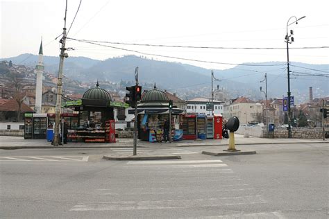사라예보의 바슈카르지아 Bascarsija 광장