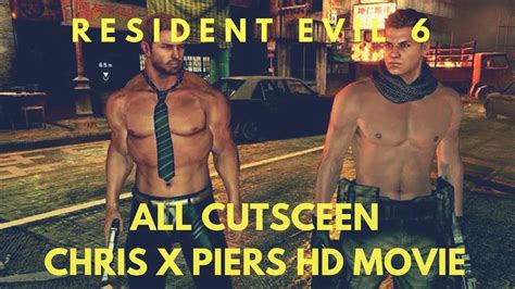 Resident Evil 6 Cutscene Chris X Piers Hd Movie Youtube