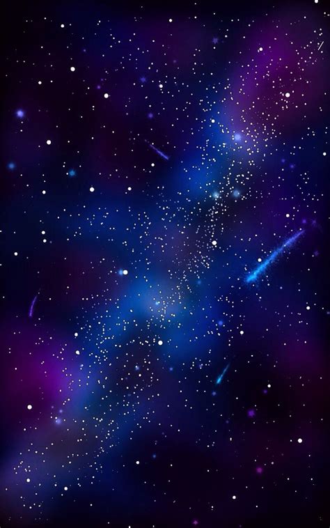 Milky Way Digital Drawing Done With