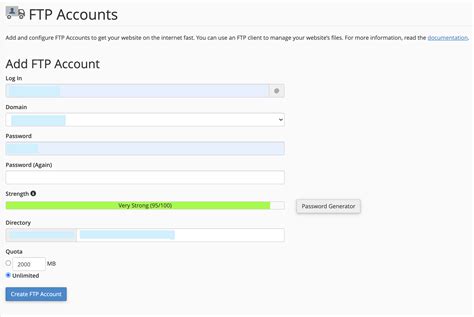 How to create an additional FTP account in cPanel - Keliweb