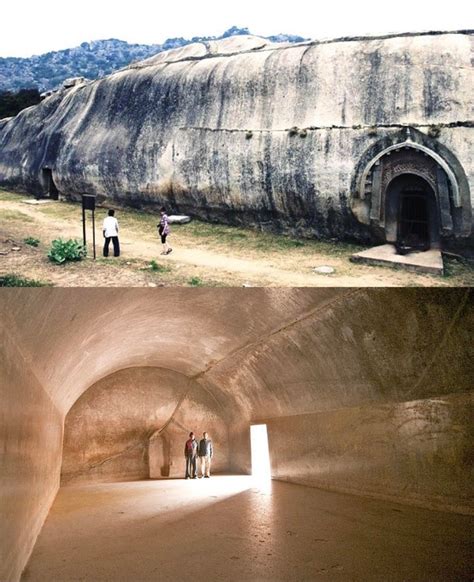 This 1500 Year Old Cave In India Was Carved Out Of A Giant Boulder