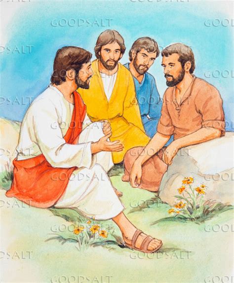Jesus Teaches His Disciples To Pray Goodsalt
