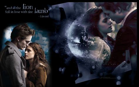 So The Lion Fall In Love With The Lamb Wallpaper Twilight Wallpaper