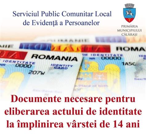 Documente Necesare Pentru Eliberarea Actului De Identitate La