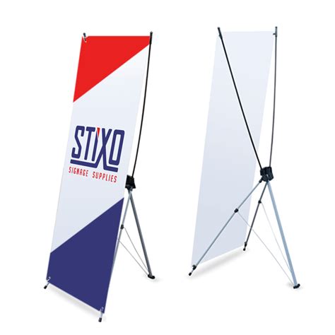 X Banner Stand Deluxe Stixo Signage Supplies