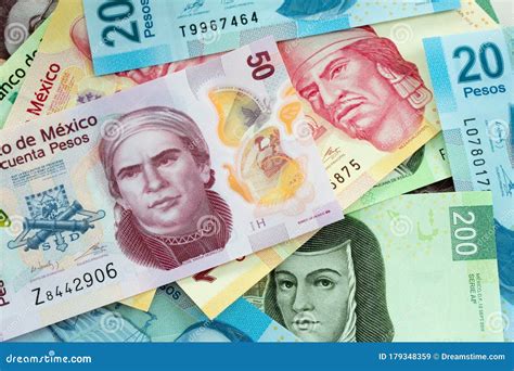 Current Currency In Mexico Stock Image Image Of Current 179348359