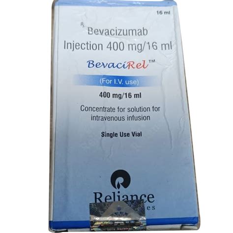 Reliance 400mg16ml Bevacizumab Injection Storage Cool And Dry