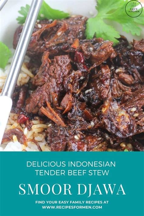 This Delicious Javanese Beef Stew Is Slow Cooked In A Sweet Soy Sauce