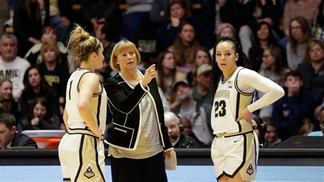 Home Games Highlight Purdue Womens Basketball Non Conference Schedule