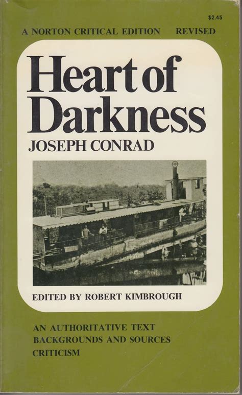 Heart Of Darkness An Authoritative Text Backgrounds And Sources