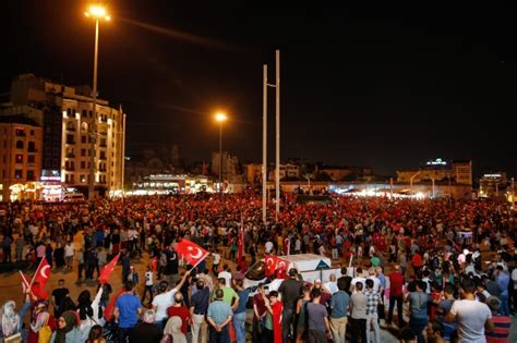 Failed Coup Strengthens Turkey S President Supporters March Through