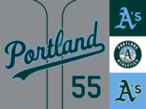 Portland Athletics Unis By Ryan L Smith On Dribbble