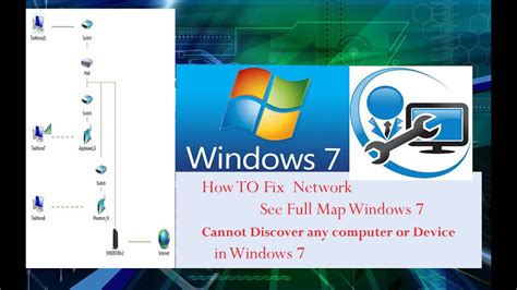 How To Fix Network See Full Map Windows 7 Cannot Discover Any Computer