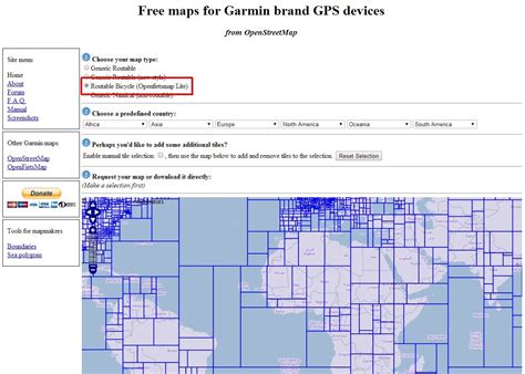 If you own a garmin gps receiver, you can save yourself a chunk of change by downloading and installing the free user contributed maps available at gpsfiledepot.com which has an excellent collection of us. How to find free OSM maps for Garmin GPS devices - for almost ANY country