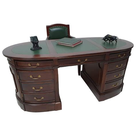Sotran boasts a broad range of furniture including four poster beds, sleigh beds, bedside pedestals, dressing tables, consoles, dining tables and chairs, wooden bars and barstools, sideboards. Partner Kidney Desk - Sotran