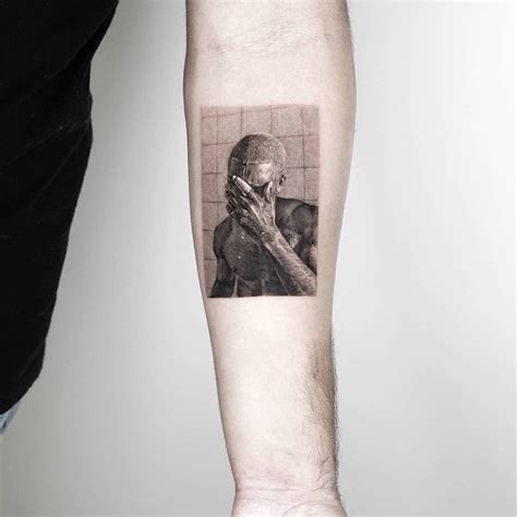 Frank Oceans Blonde Cd Cover Tattoo