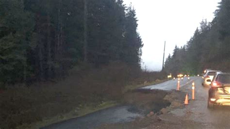 Highway 4 West Of Port Alberni Remains Closed After Road Wash Out British Columbia Cbc News