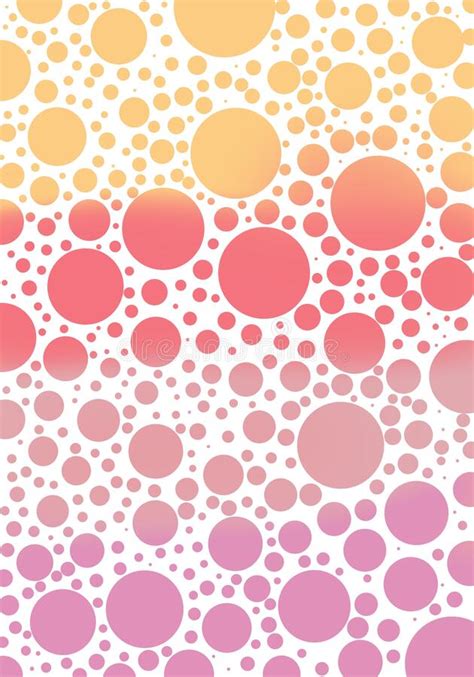Circles Pastel Background Vertical Simple Blank Background Template